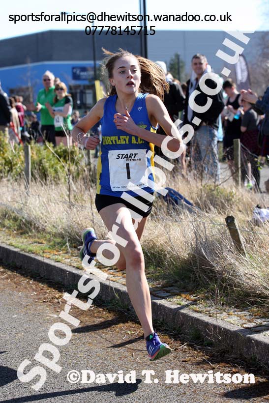 Senior womens Elswick Harriers Good Friday Road Relays. Photo: David T. Hewitson/Sports for All Pics